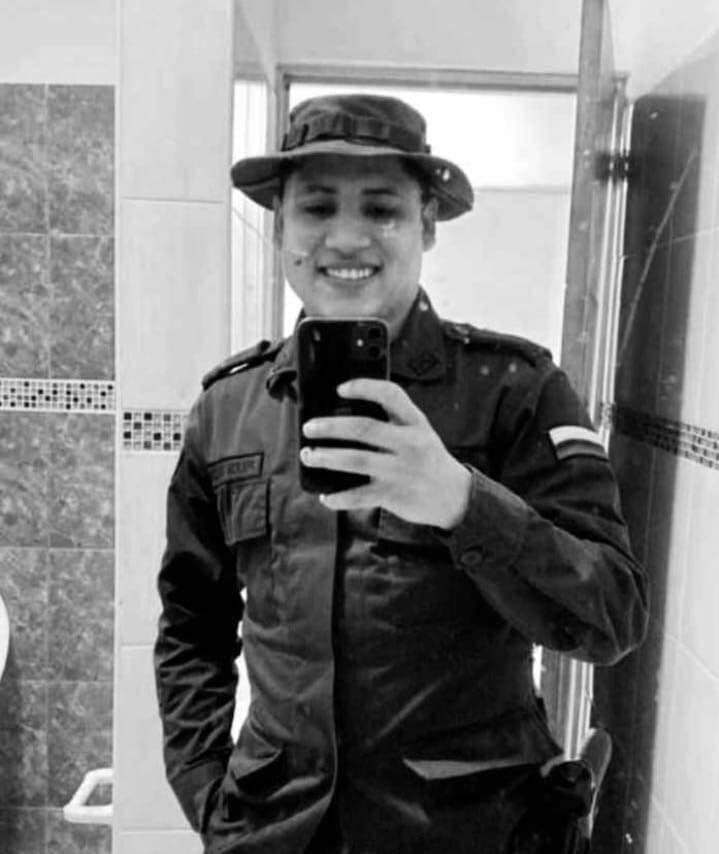 Patrullero Óscar Alfonso García Márquez - Foto: Cortesía