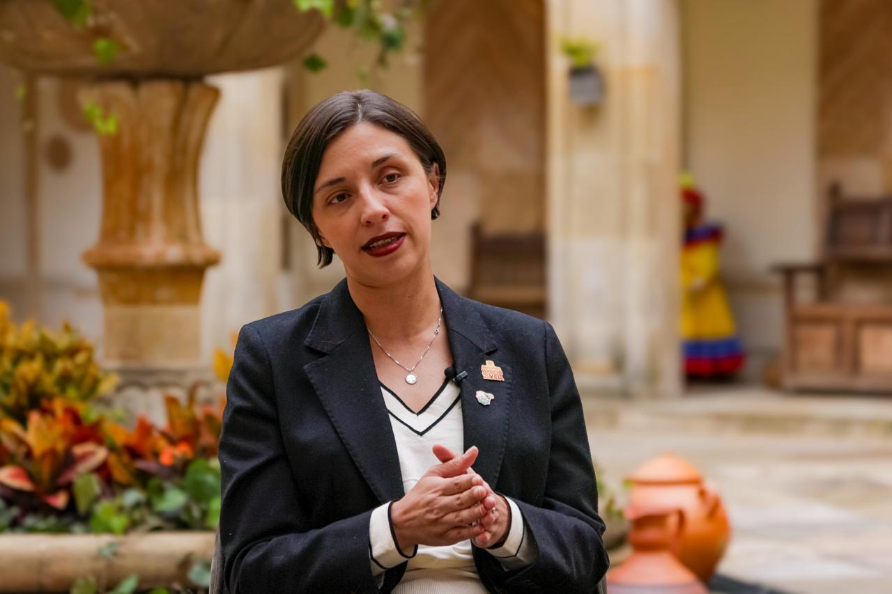 Ministra de Agricultura y Desarrollo Rural de Colombia Martha Carvajalino.