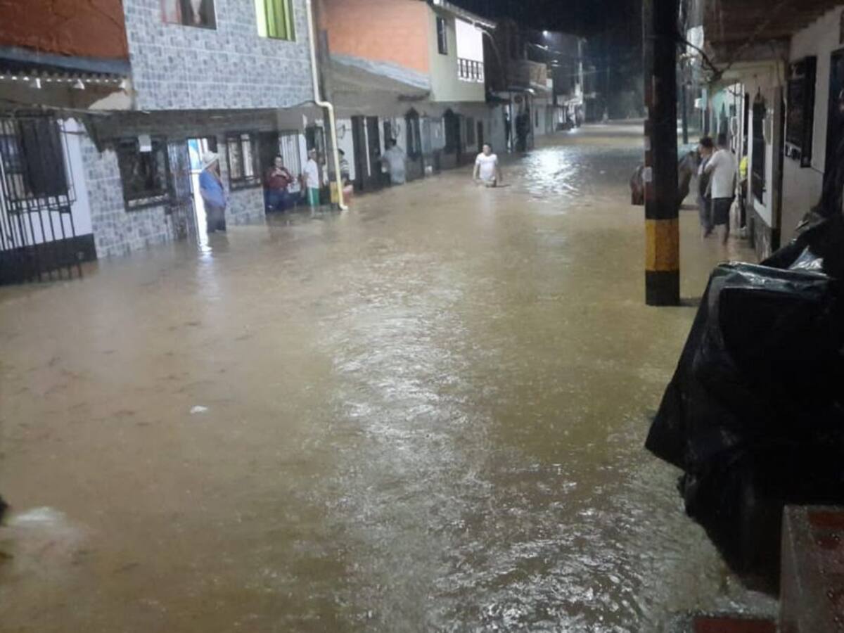 Cuatro municipios reportaron emergencias por las lluvias en Antioquia