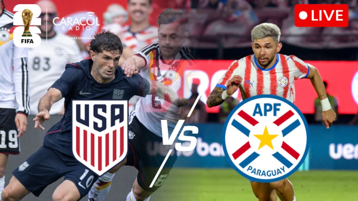 🔴EN VIVO Estados Unidos vs. Paraguay: siga el minuto a minuto y la transmisión del partido