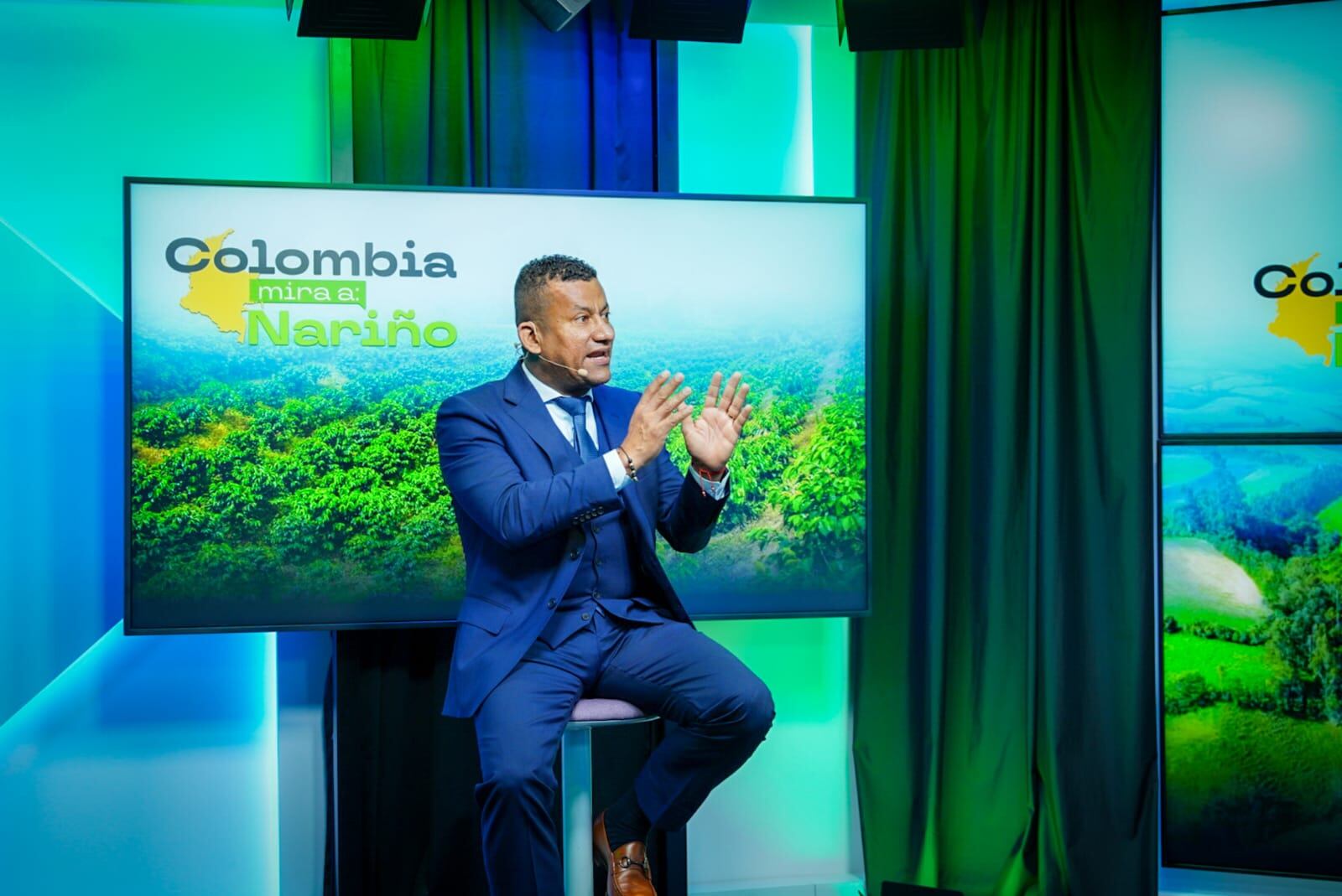 Luis Alfonso Escobar, gobernador de Nariño. | Foto: Caracol Radio