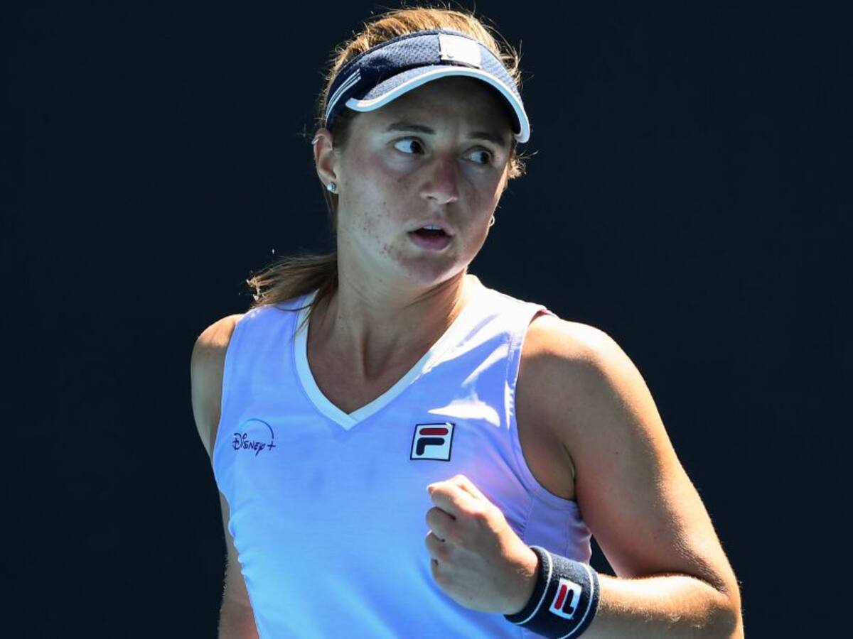 Nadia Podoroska, principal baja del WTA 250 de Bogotá