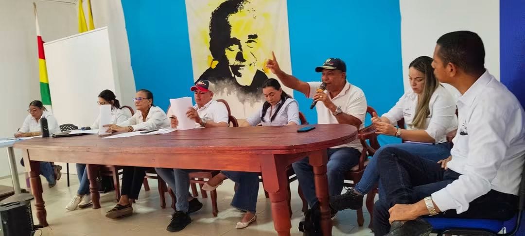 Debate por fallas en el servicio de agua en Aracataca, Magdalena. Foto: suministrada.