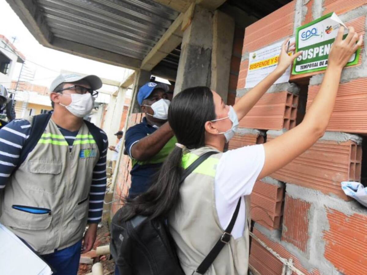 Suspendidas 5 obras en Magulla por no contar con licencias de construcción