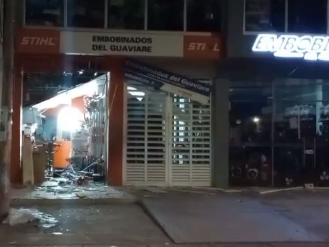 Dos artefactos explosivos fueron detonados en el centro de San José del Guaviare