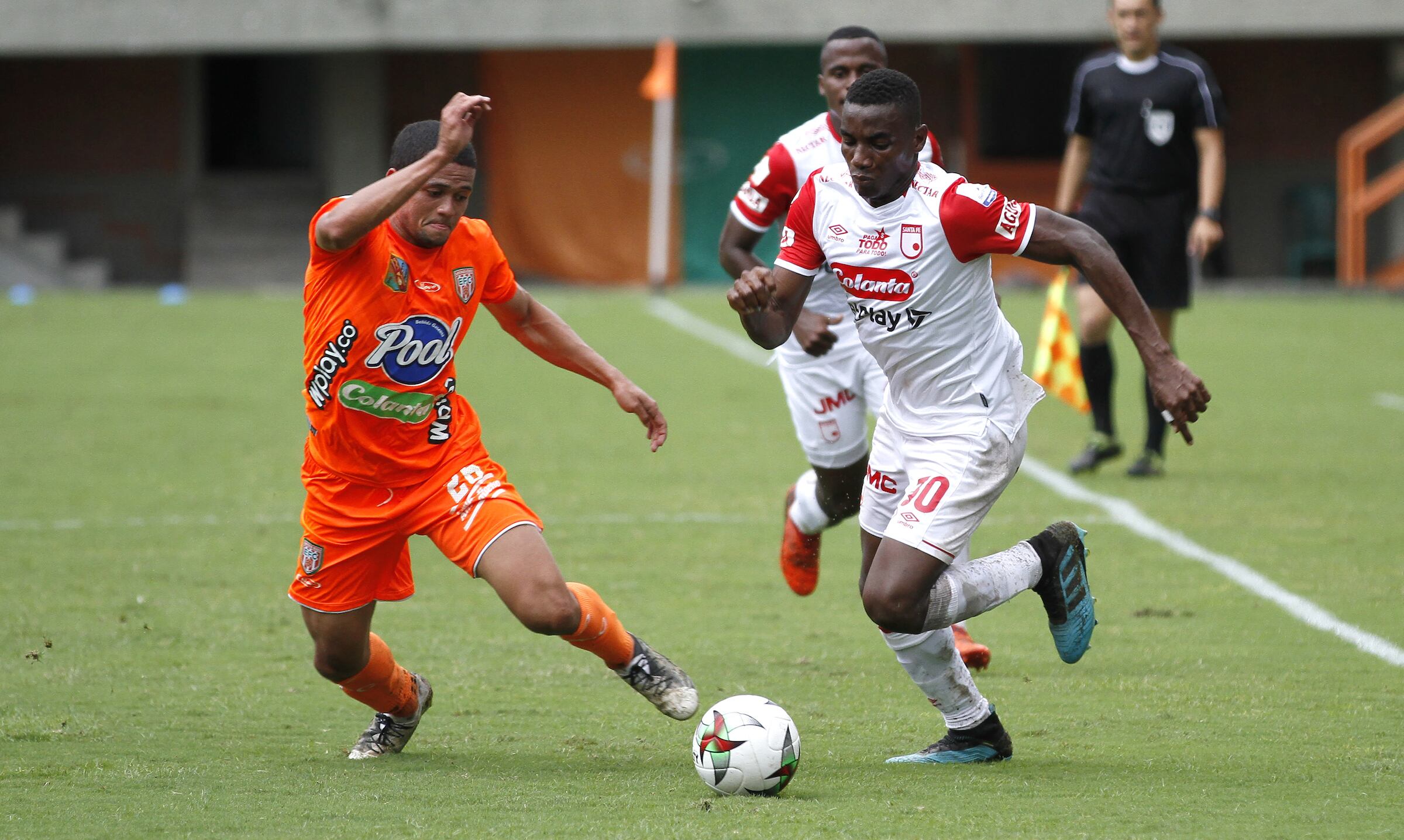 Santa Fe vs Envigado liga colombiana.