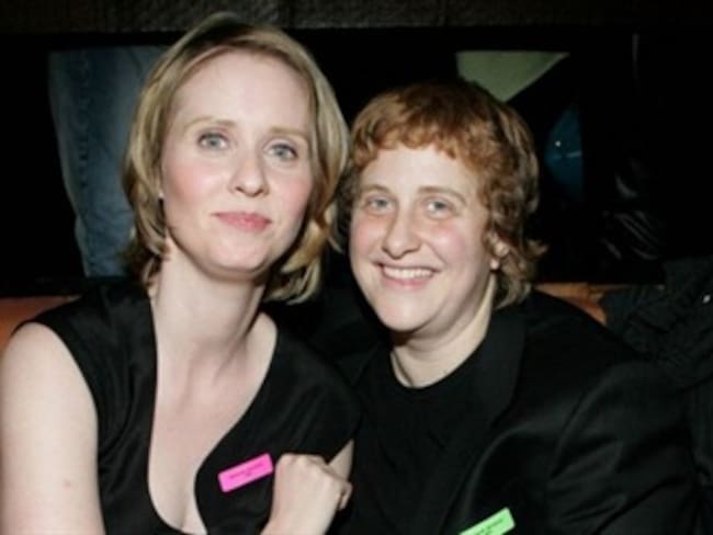Cynthia Nixon, de 'Sex and the City', se casa con su novia Christine Marinoni