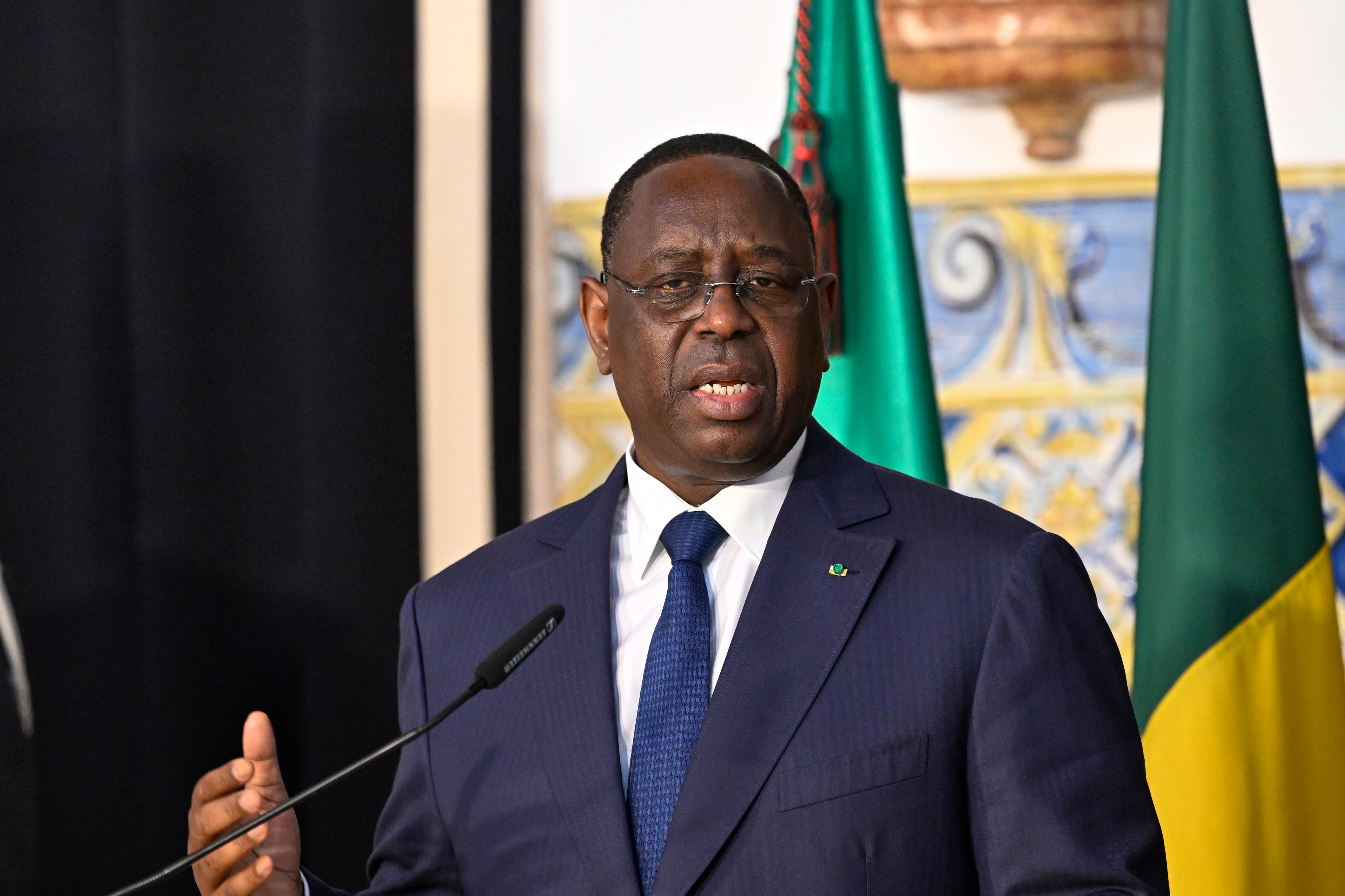 El expresidente de Senegal, Macky Sall. 
(Foto:   Horacio Villalobos#Corbis/Corbis via Getty Images)
