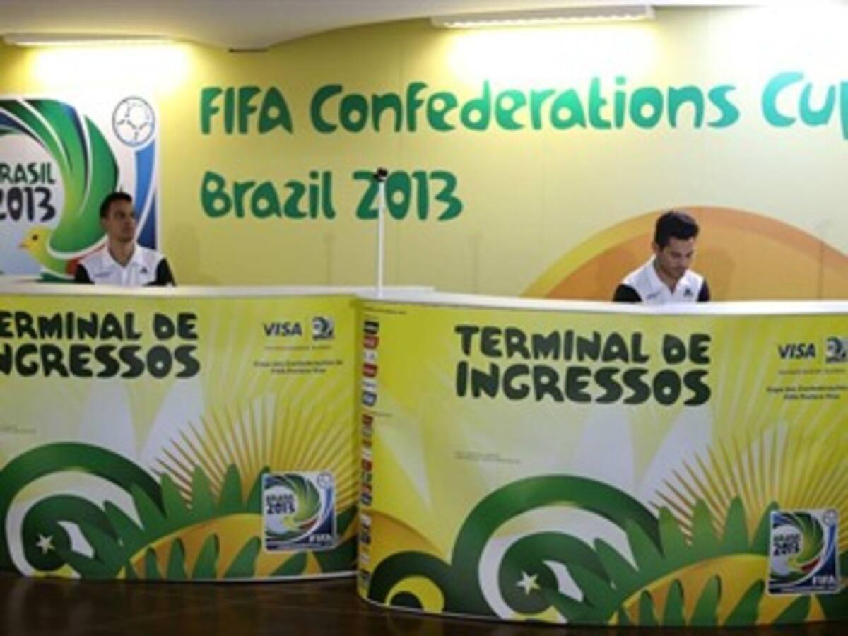 Entradas para partidos de la Copa Confederaciones tendrán nombre del comprador