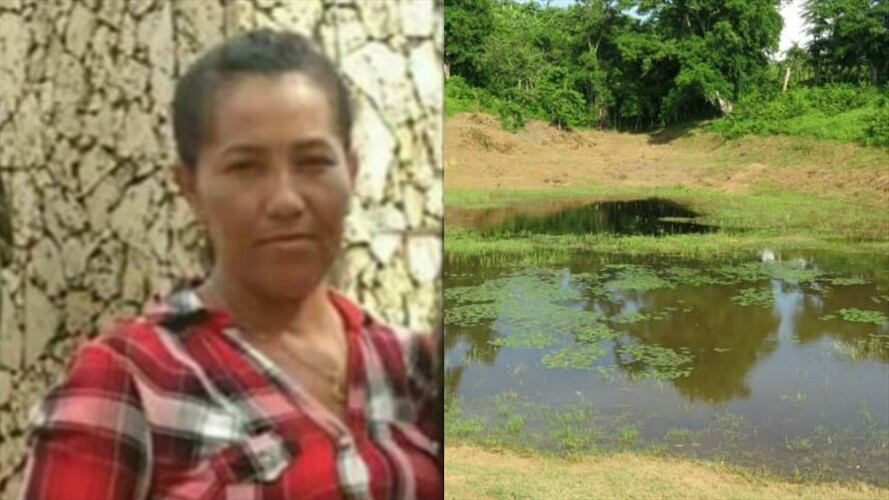 El cuerpo desmembrado de Denis Álvarez, en avanzado estado de descomposición, habría sido hallado en un lago. Foto: Cortesía