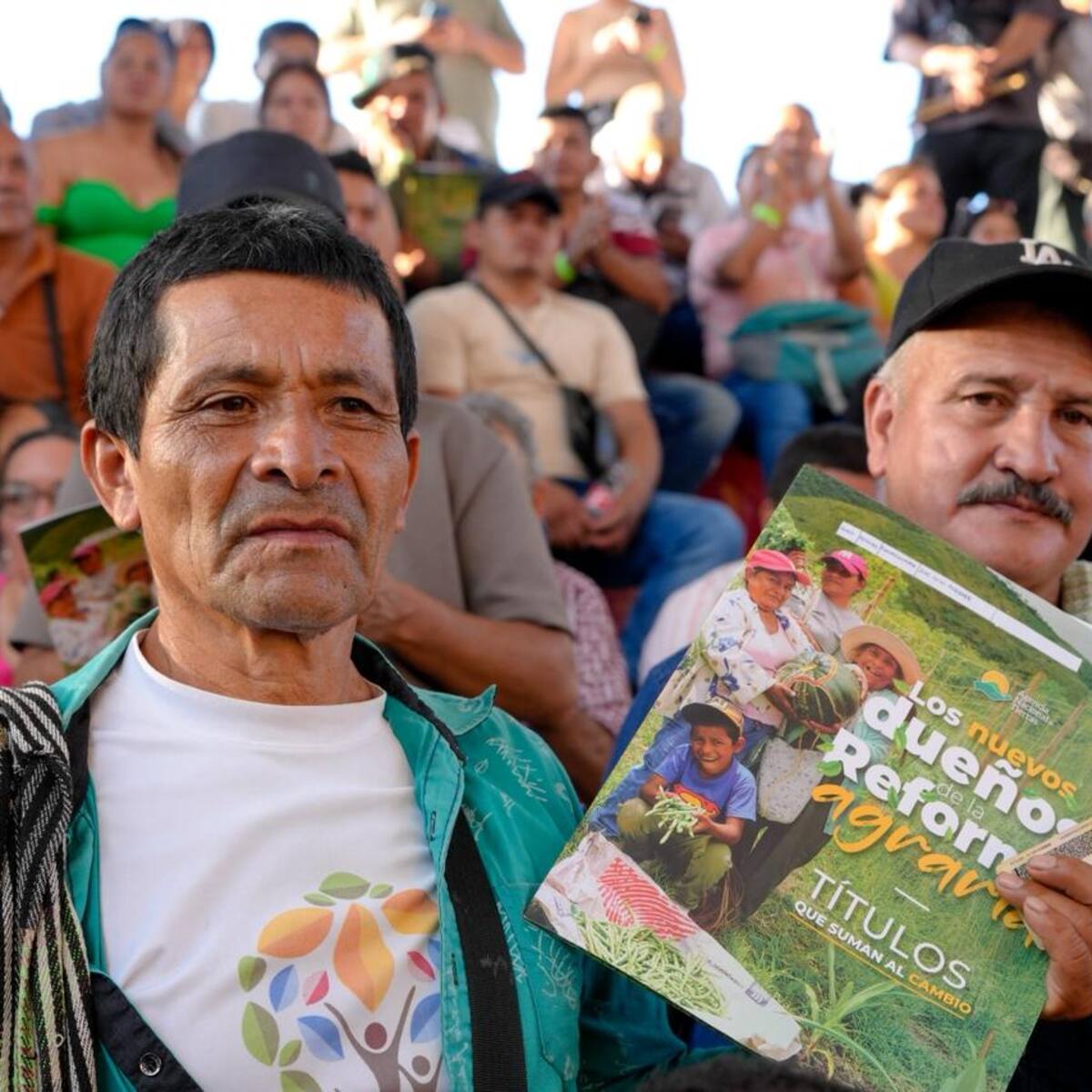 La lucha campesina es victoriosa: Gobierno Petro formalizó la entrega de 82.575 hectáreas en Tolima