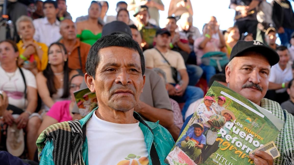 La lucha campesina es victoriosa: Gobierno Petro formalizó la entrega de 82.575 hectáreas en Tolima