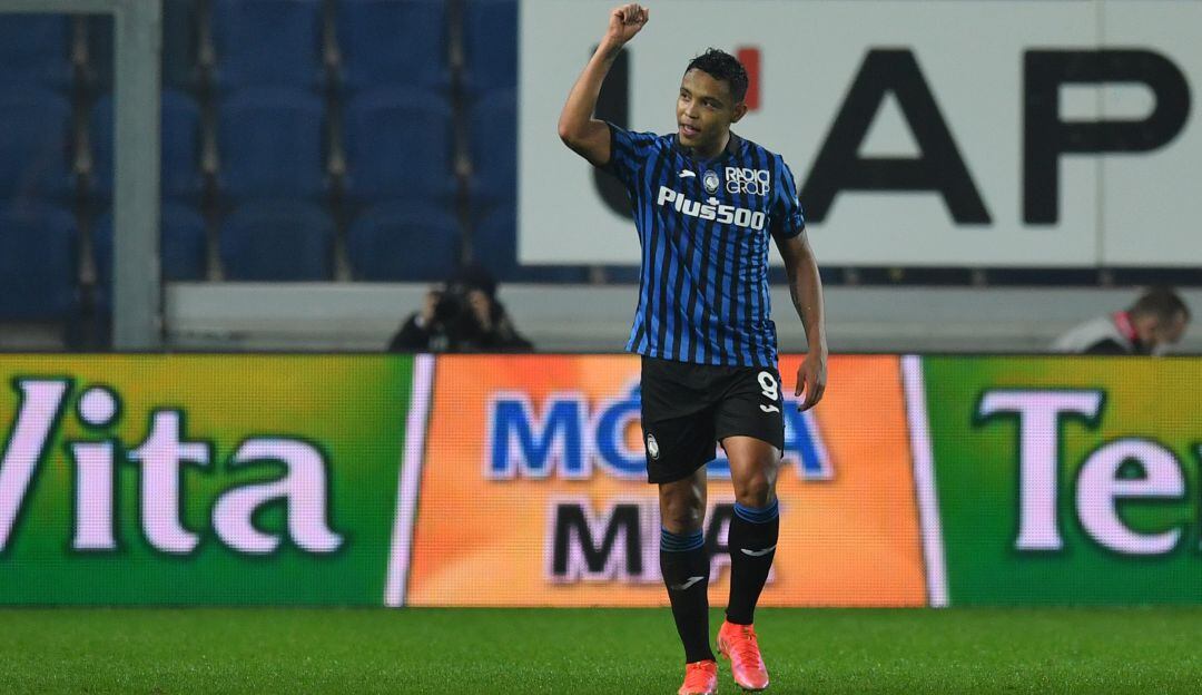 Luis Fernando Muriel, goleador del Atalanta.