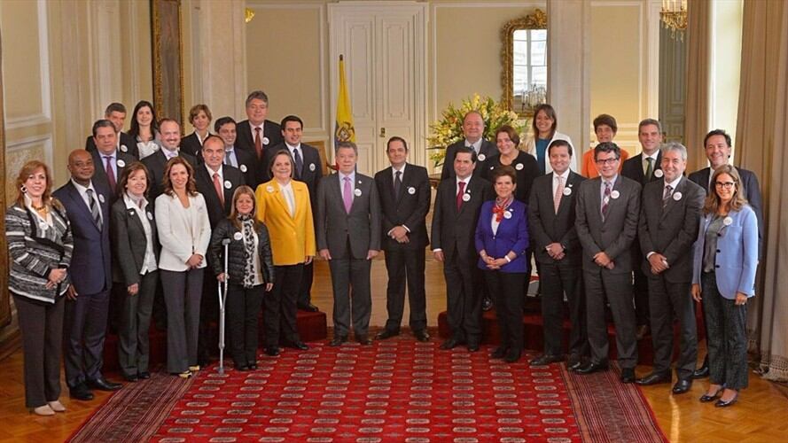 Consejo de ministros en Casa de Nariño. Foto: Prensa Presidencia