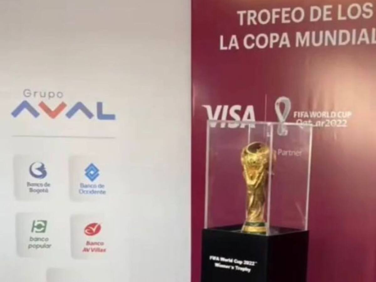 A falta de 1 año para el Mundial el trofeo de campeones visitó Colombia