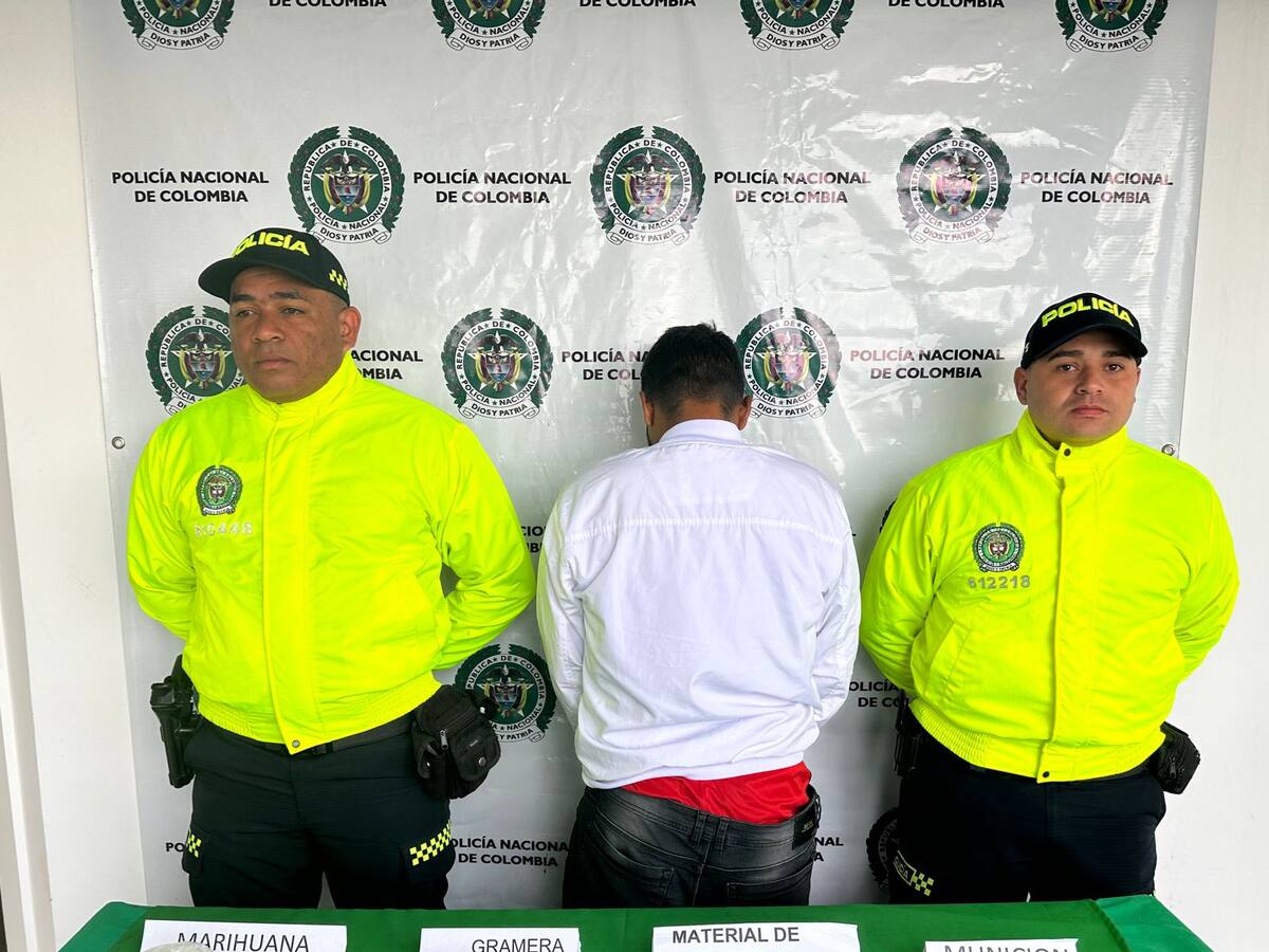 Un adulto mayor fue capturado cuando al parecer comercializaba drogas en Neira, Caldas
