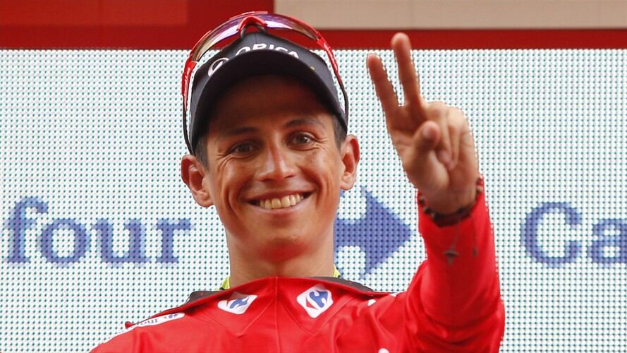 El equipo evalúa la posibilidad de que Esteban Chaves participe en la Vuelta a España, donde fue tercero en la pasada edición. Foto: Getty Images/JOSE JORDAN