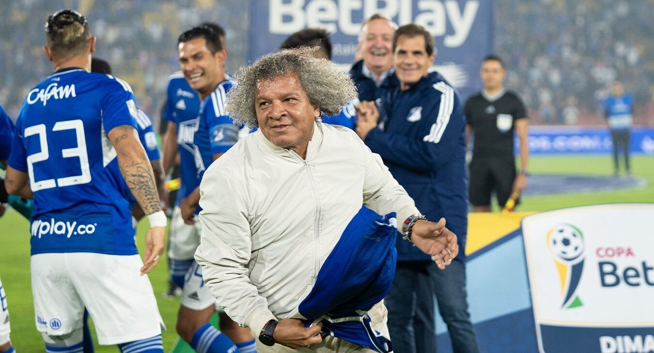 Alberto Gamero, entrenador de Millonarios / Foto: @MillosFCoficial