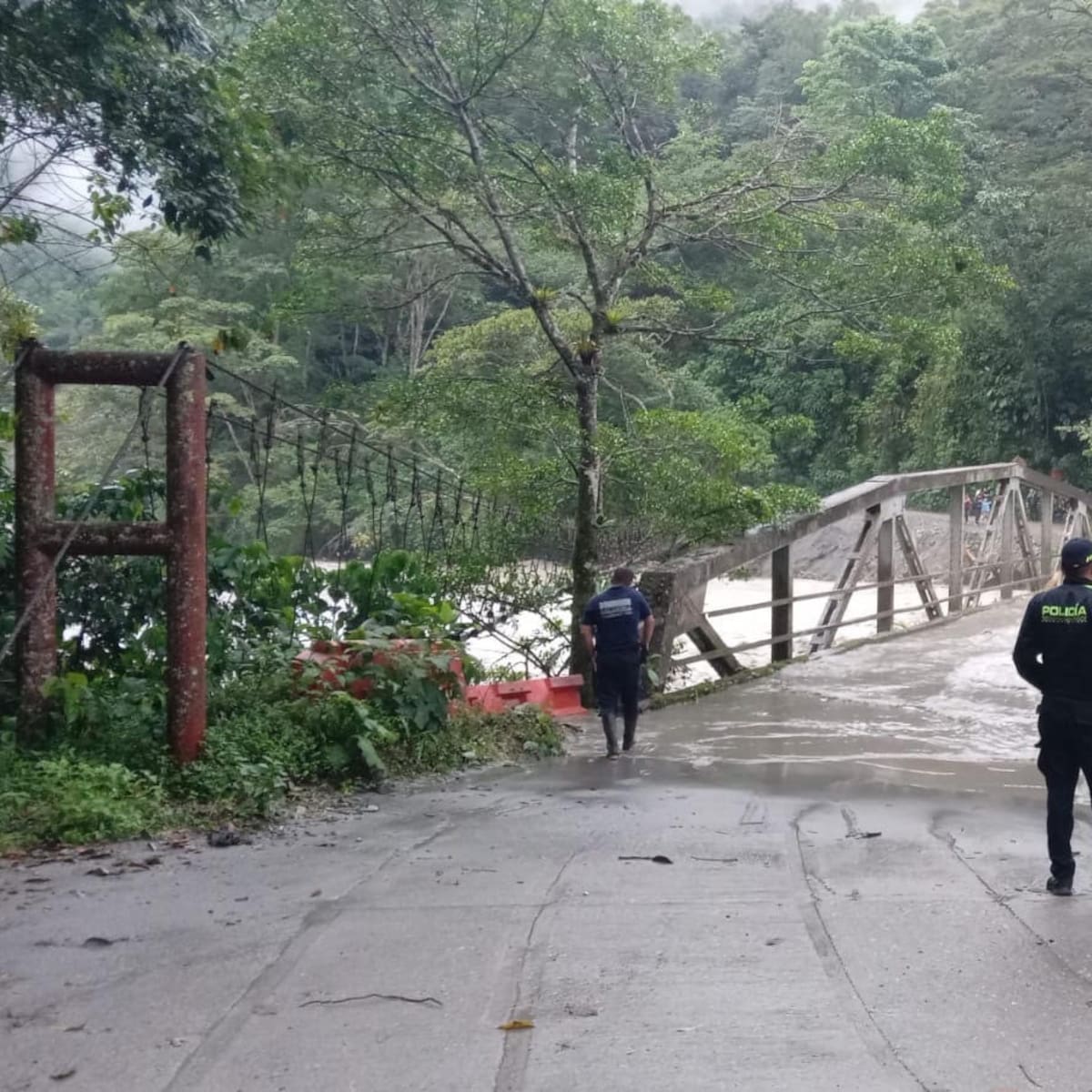 Más de 10 veredas de Guayabetal en riesgo por las fuertes lluvias