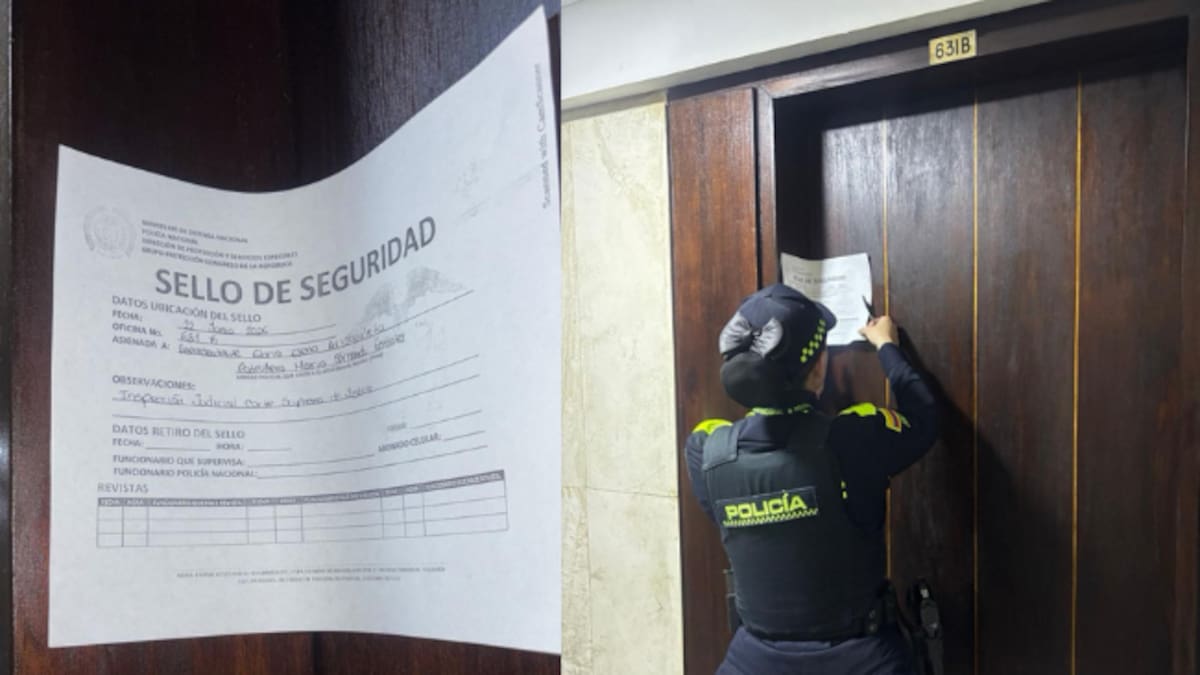 Corte Suprema de Justicia inspeccionó y selló la oficina de Gloria Arizabaleta