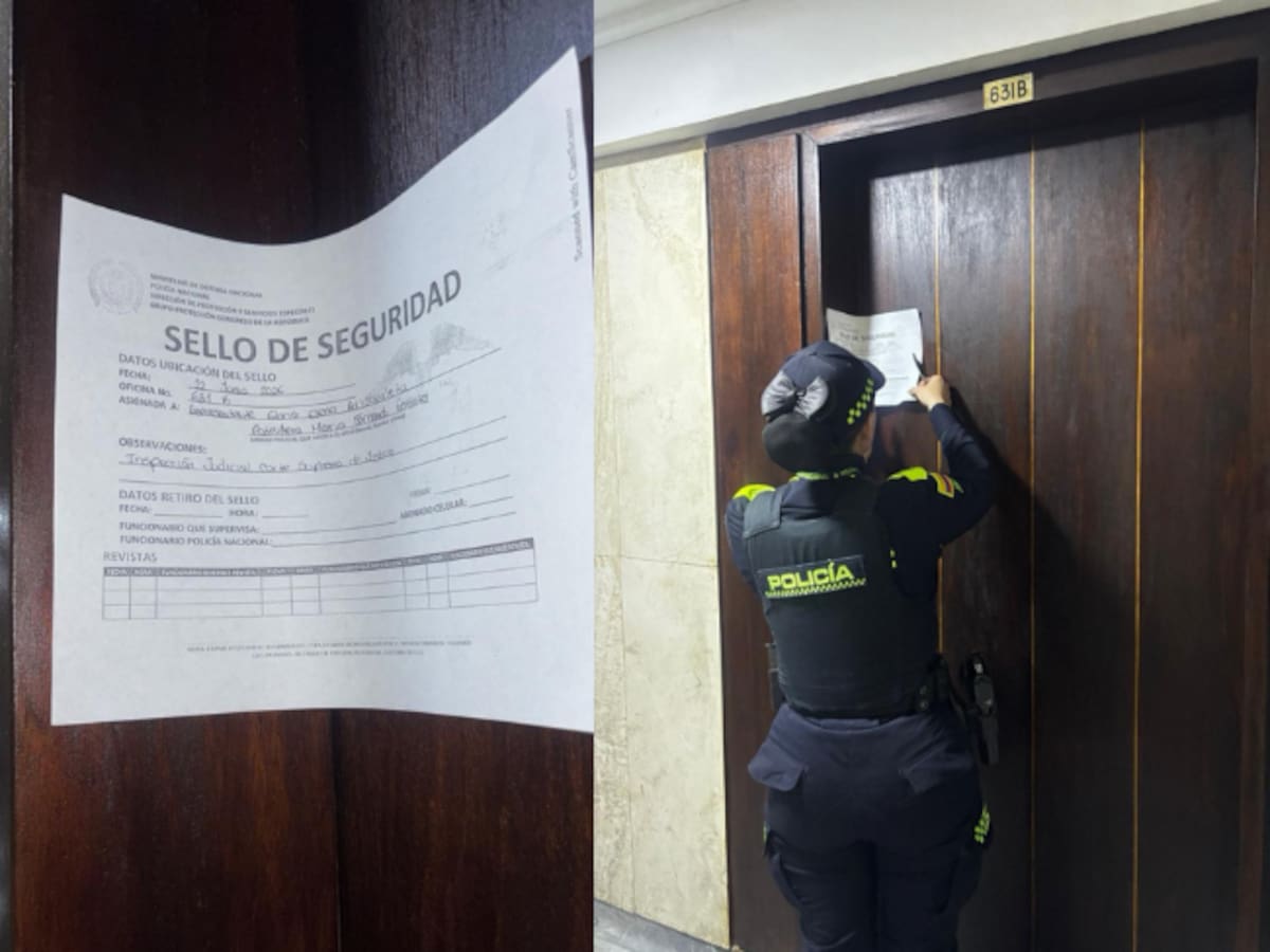 Corte Suprema de Justicia inspeccionó y selló la oficina de Gloria Arizabaleta