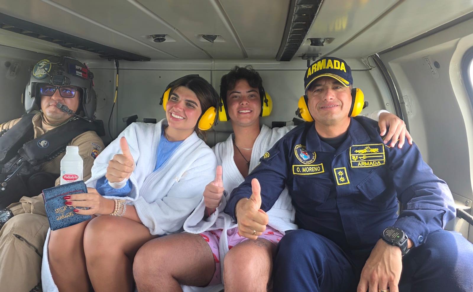Gerónimo y Luciana desaparecieron en el mar porque el jet ski se quedó sin combustible