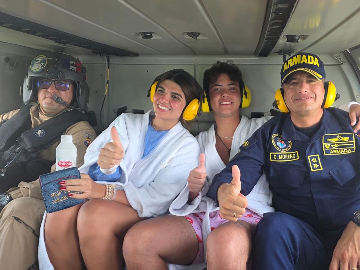 Gerónimo y Luciana desaparecieron en el mar porque el jet ski se quedó sin combustible