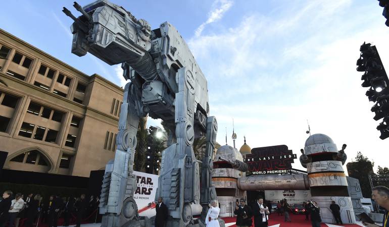 Elaborado estreno de Star Wars en Los Angeles 