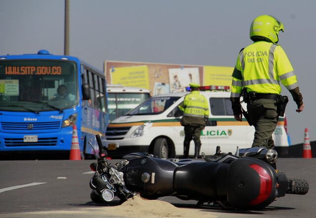 Número de muertes en accidentes de motociclistas se incrementó en un 60% el último año en Bogotá.