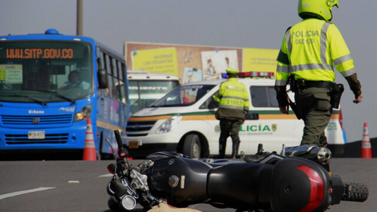 En febrero disminuyó la accidentalidad en Colombia, especialmente entre motociclistas
