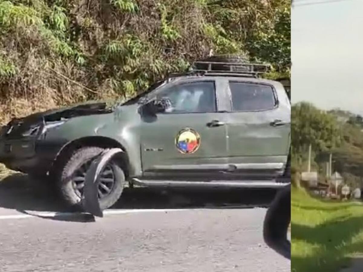 Ataque con drones contra la Policía y el Ejército en la vía Panamericana en Cauca