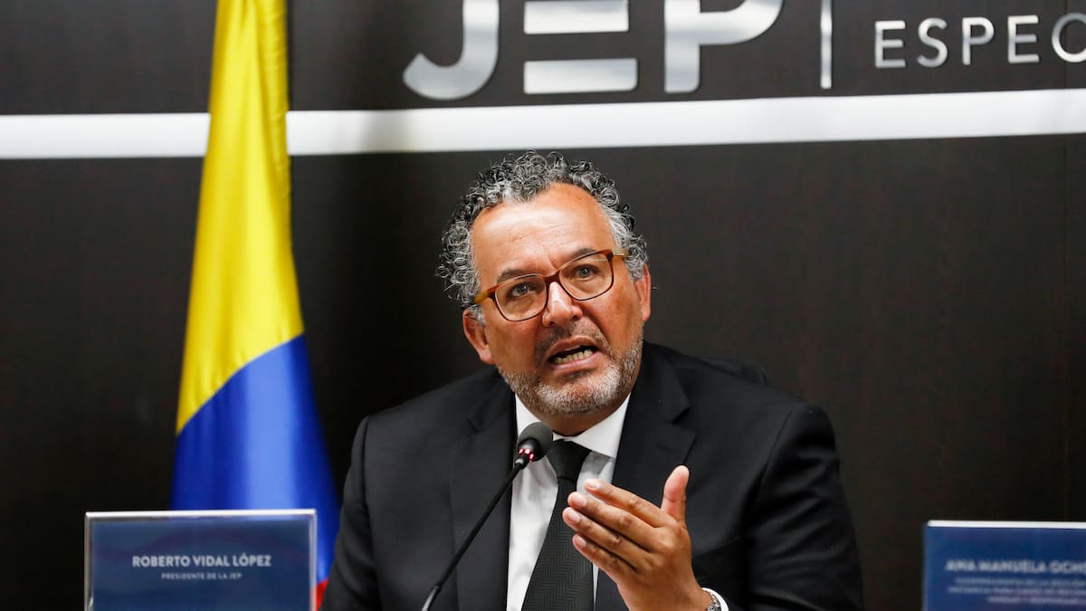 No se van a abrir más macrocasos: presidente de la JEP sobre futuro del tribunal