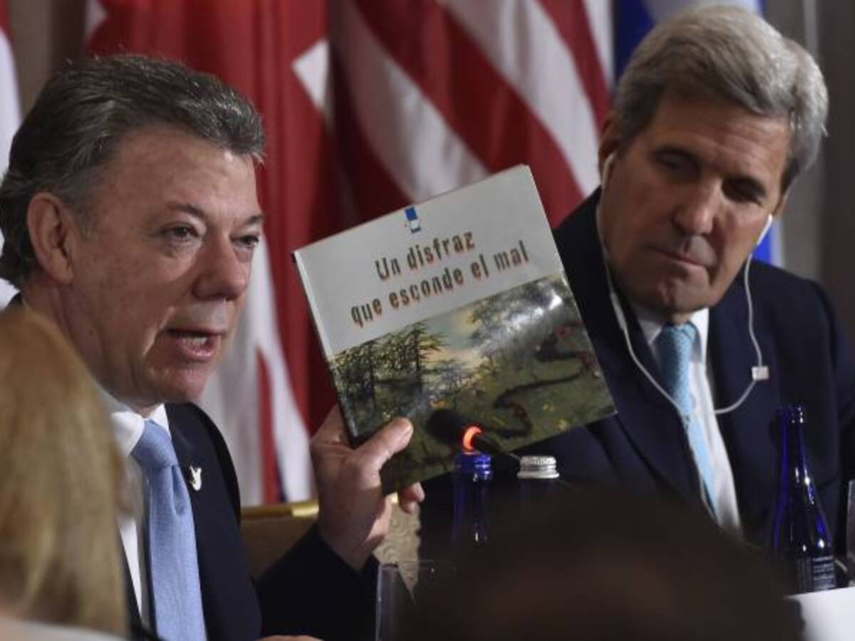 Presidente Santos se reúne este lunes con el secretario de la ONU