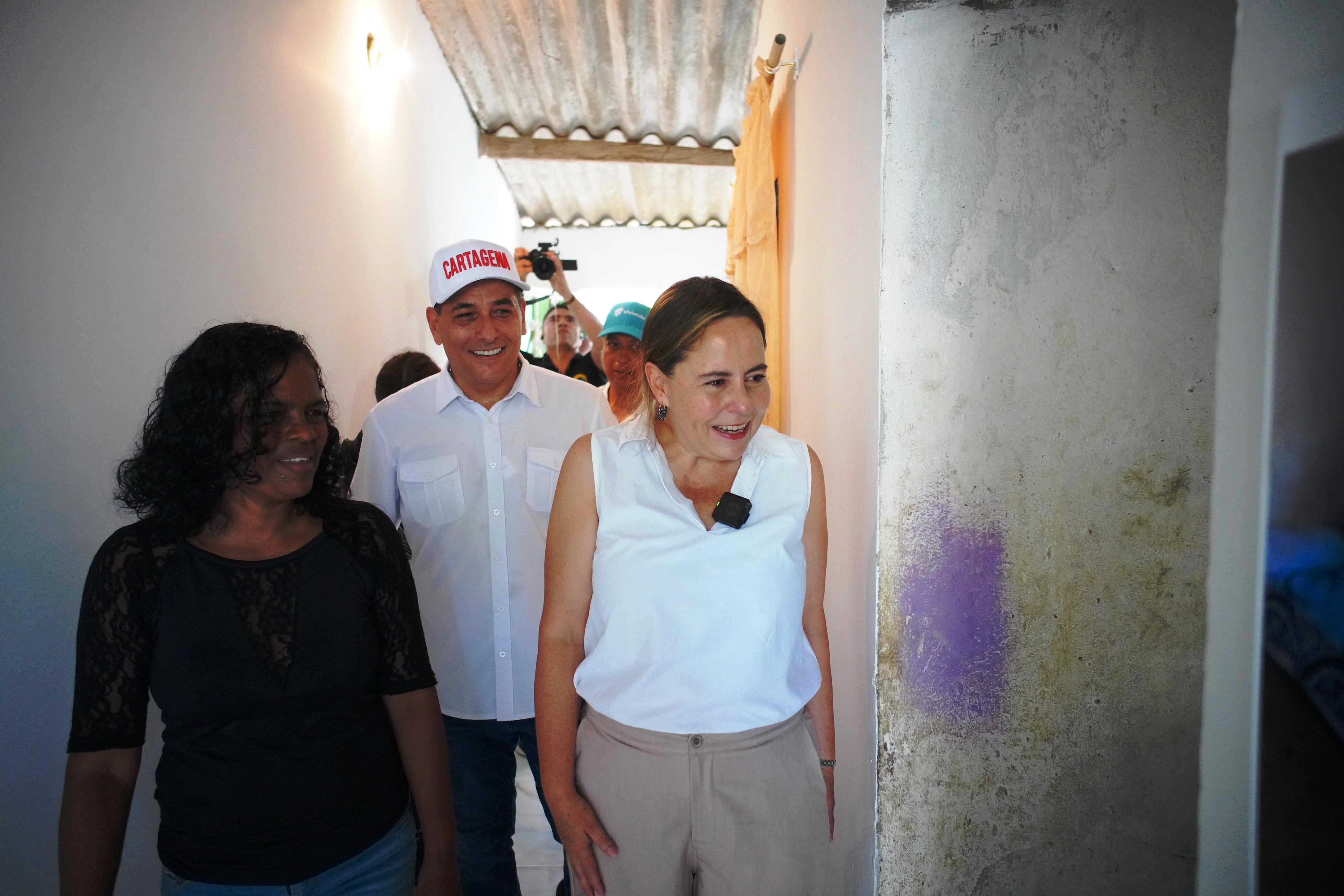 Se entregan primeros 150 mejoramientos de vivienda en Cartagena