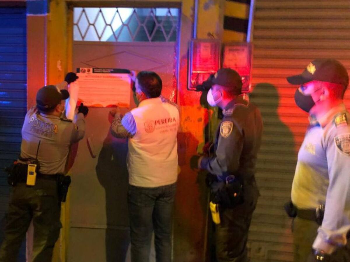 Suspenden establecimientos en Pereira por explotación sexual a menores