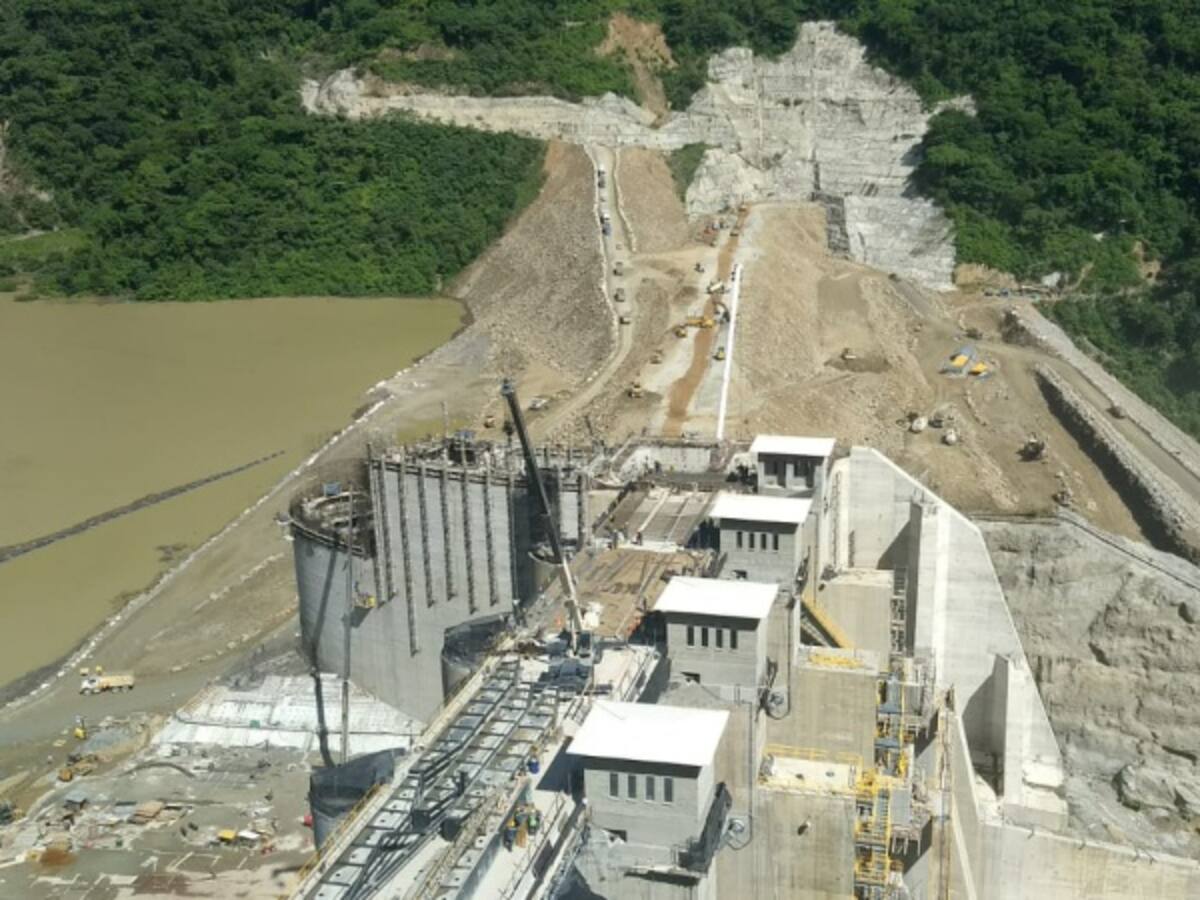 EPM busca controlar leve filtración de agua en Hidroituango