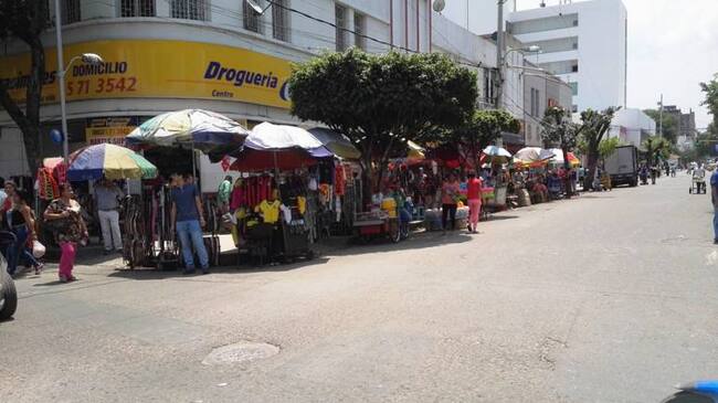 Comercio ambulante en Cúcuta