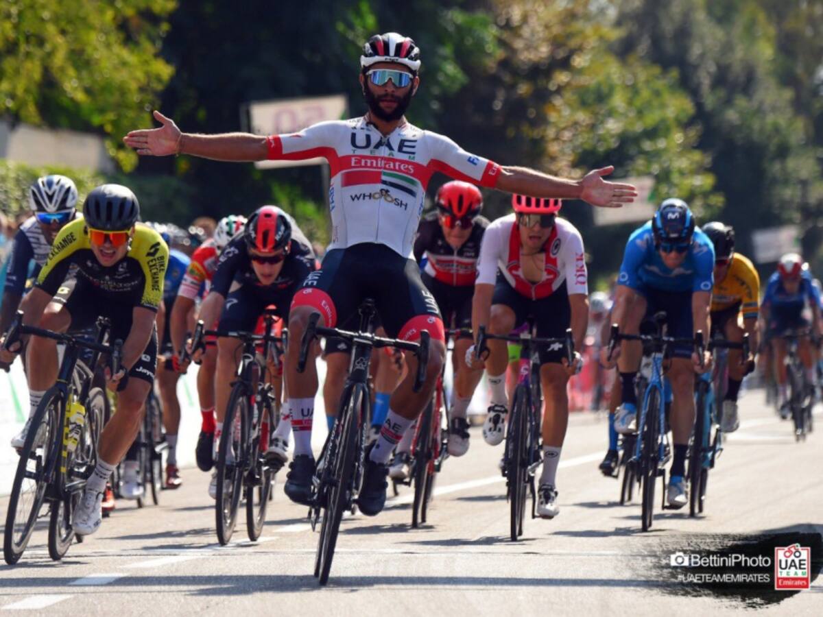 Fernando Gaviria, ganador del Giro de la Toscana