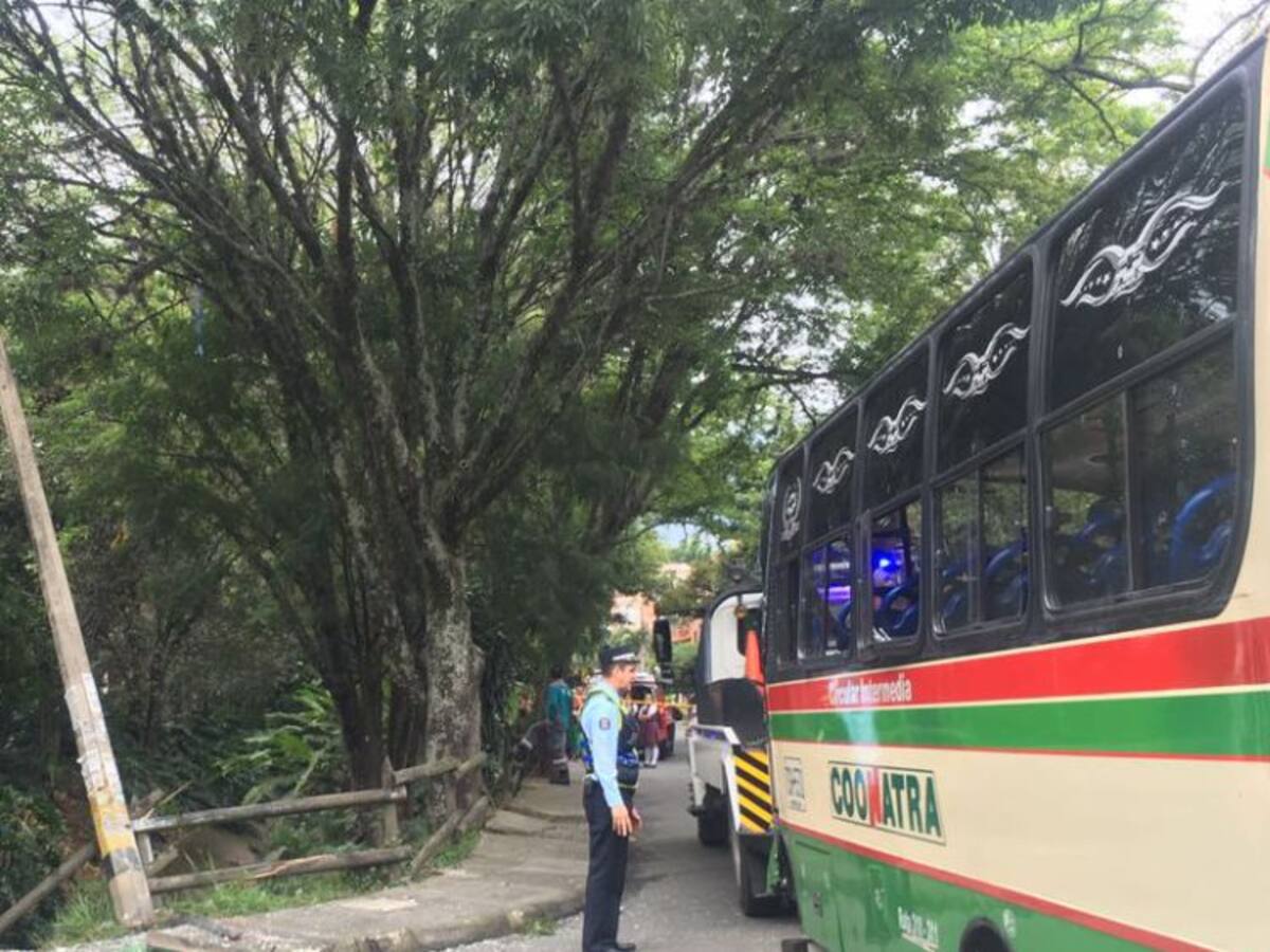 En el barrio La Honda se quedaron sin transporte público