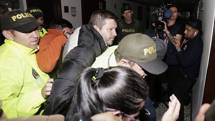 Estas personas fueron imputadas por los delitos de concierto para delinquir, lavado de activos y tráfico de estupefacientes. Foto: Colprensa