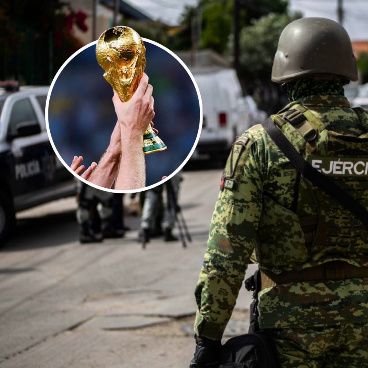 México y EE.UU. afinan coordinación militar para seguridad de la Copa Mundial de la FIFA 2026