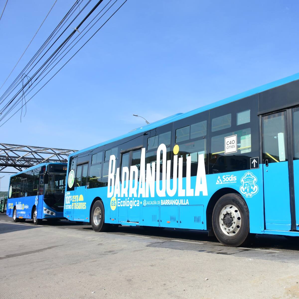 Barranquilla busca modernizar el transporte público con 150 buses eléctricos