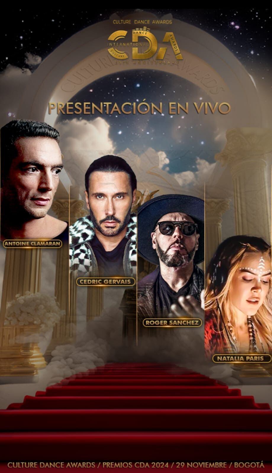 Culture Dance Awards 2024, premios que destacan a los pioneros de la música electrónica / Foto: Cortesía