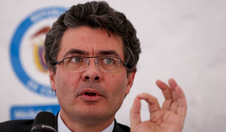 Ministro de Salud, Alejandro Gaviria.