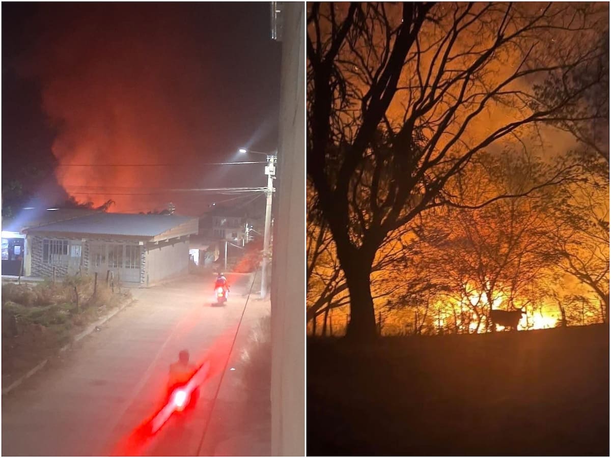 El Tolima lucha contra 13 incendios forestales activos en 7 municipios