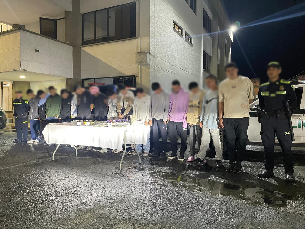 Fotografía suministrada: Policía Metropolitana de Pereira