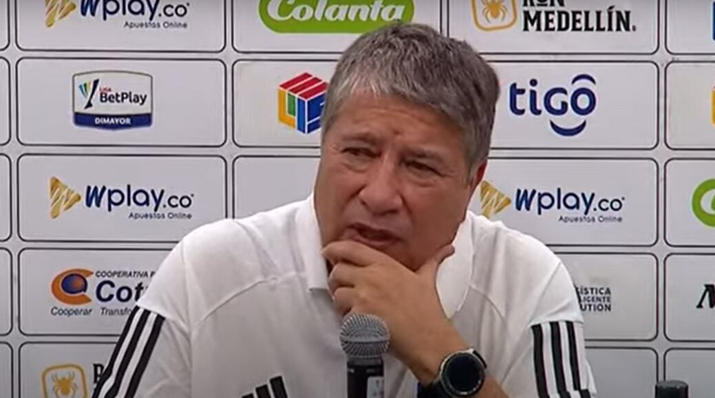 Hernán Darío Bolillo Gómez, entrenador del Junior / Foto: @JuniorClubSA