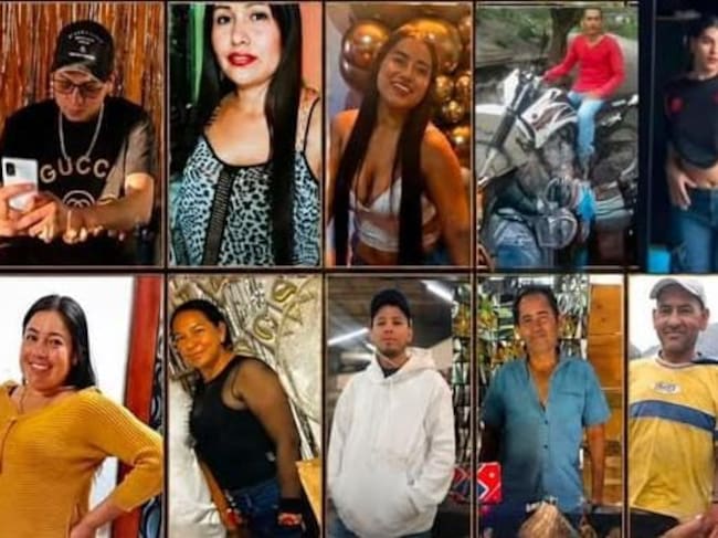 Víctimas del desplome de una mina en Policarpa - Foto: Caracol Radio