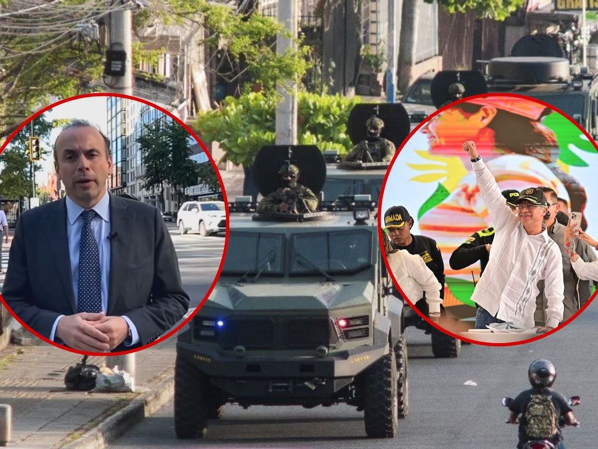 Cruce de mensajes entre Petro y Eder por reconocimiento en entrega de vehículos militares