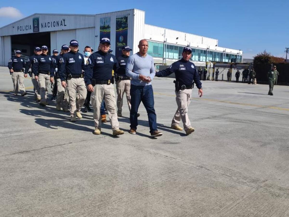 Álvaro Córdoba fue extraditado este jueves a los Estados Unidos